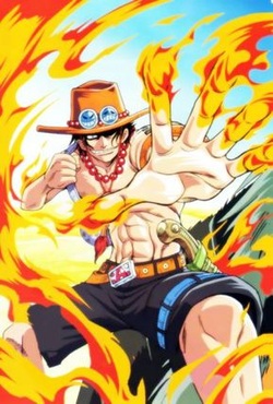 Mera Mera no Mi A fruta das chamas (One Piece) 